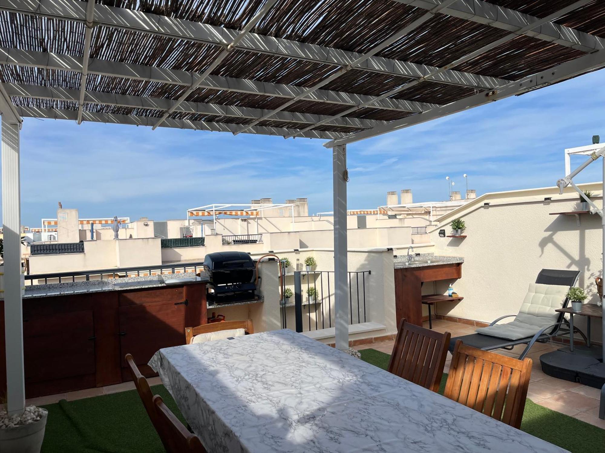 Appartement Playa Almenara Atico Duplex Vistas Al Mar Y Montana Wifi,Piscina A Extérieur photo