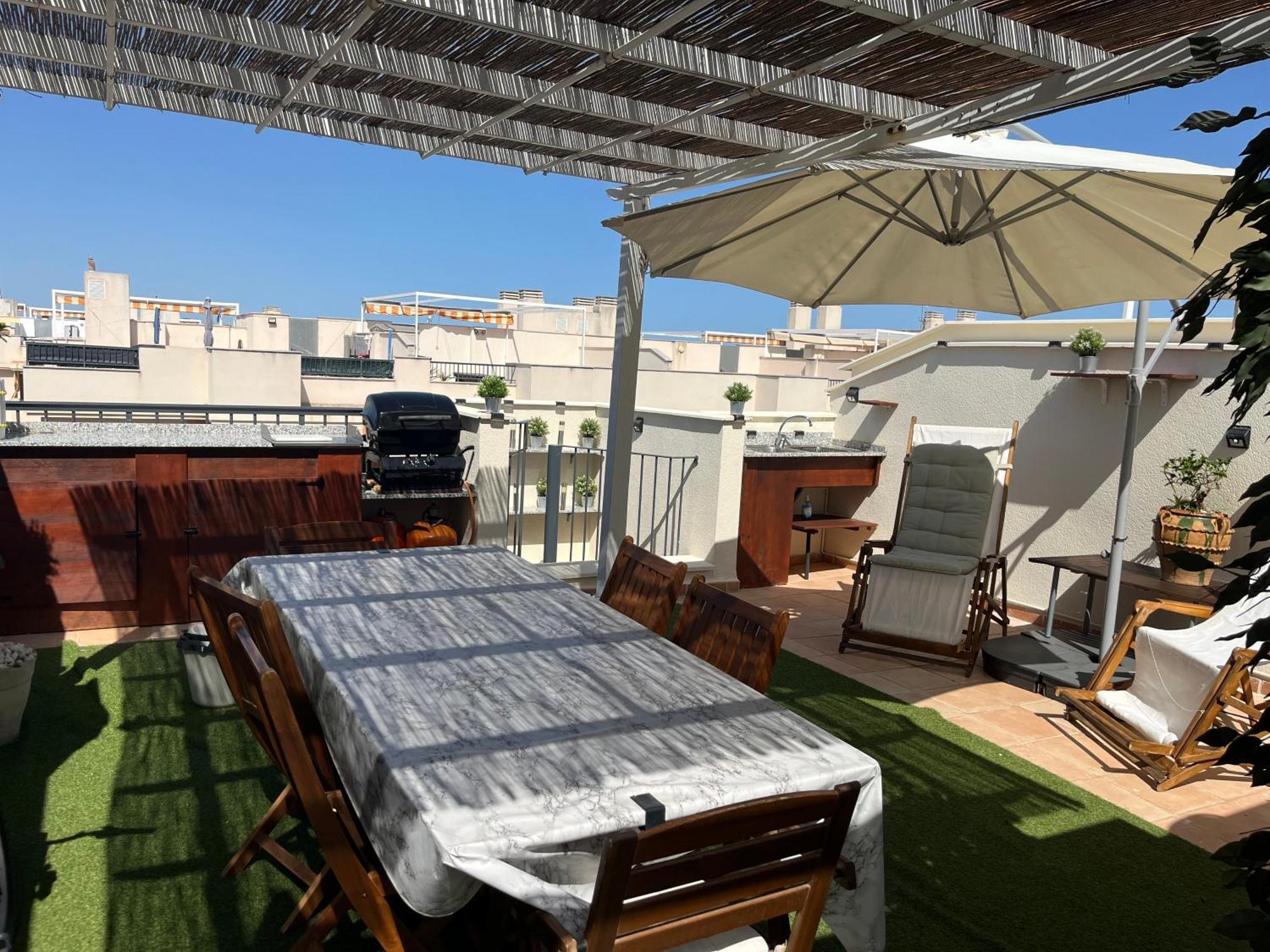 Appartement Playa Almenara Atico Duplex Vistas Al Mar Y Montana Wifi,Piscina A Extérieur photo