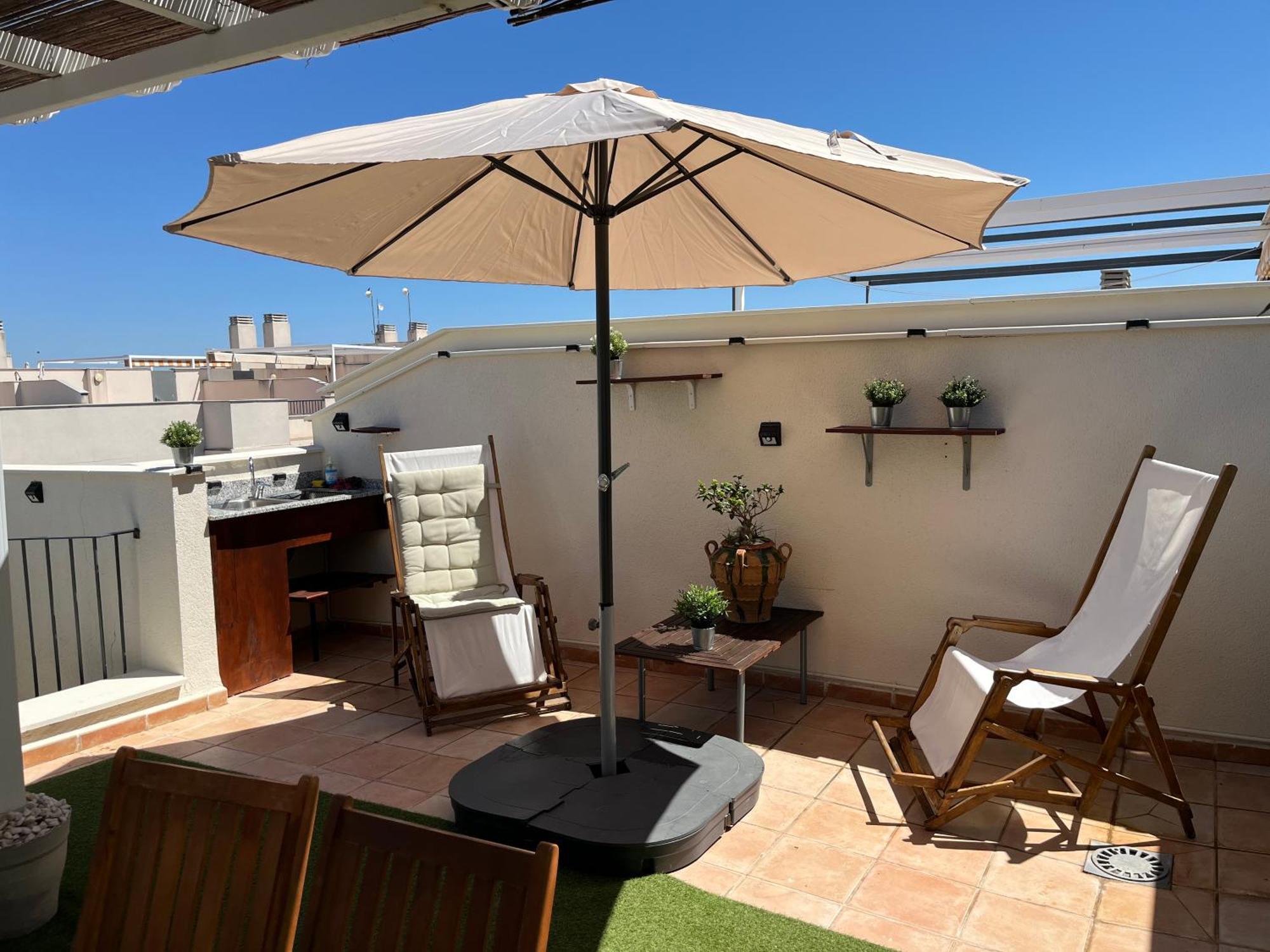 Appartement Playa Almenara Atico Duplex Vistas Al Mar Y Montana Wifi,Piscina A Extérieur photo